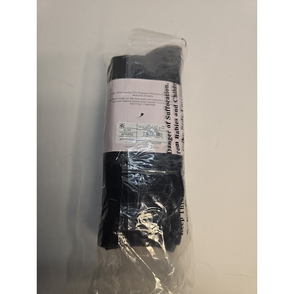 Women's Auden Ribbed Knit Super Soft Crew Socks 4 Pair Super Soft - Picture 3 of 3